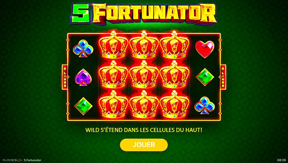 Machine à sous 5 Fortunator