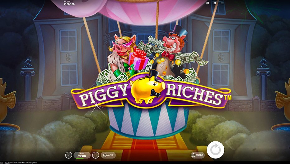 machine à sous Piggy Riches Megaways