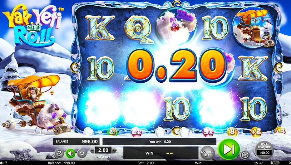 Lignes de paiement Yak Yeti and Roll